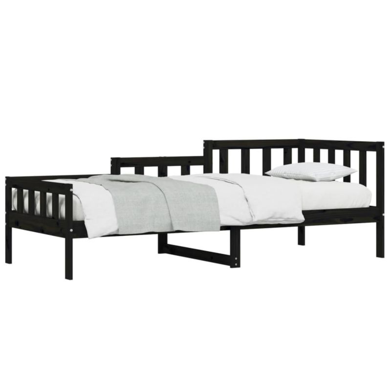 Łóżko dzienne WaszeMeble 90x190 cm czarne WM-840375 1 szt.