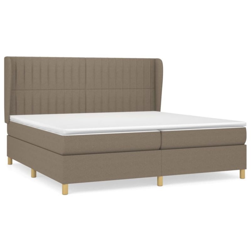 Łóżko kontynentalne WaszeMeble 200x200 Brązowe WM-3128713 1 szt.