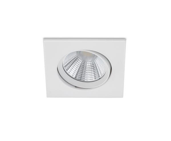 Oprawa sufitowa wpuszczana Trio Pamir biała LED 5.5W 3000K 345 lm ruchoma IP23 wym: 5,4 x 8,5 x 8,5 cm kwadratowa - 1 szt.