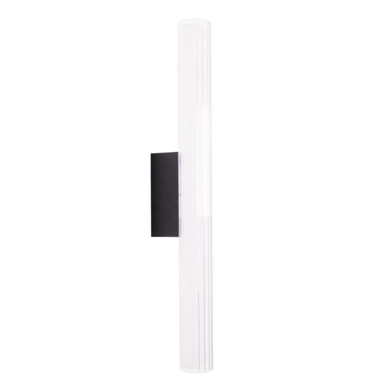 Kinkiet ścienny Maxlight Fayette czarny LED 12W 3000K 780lm IP44 wym: 61 x 6 x 12 cm - 1 szt.