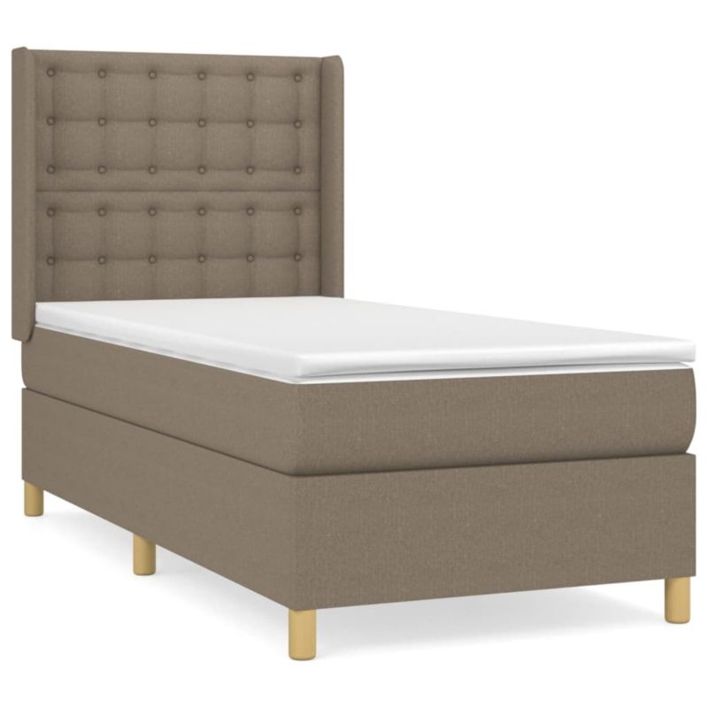 Łóżko kontynentalne WaszeMeble 100x200 Brązowe WM-3132293 1 szt.