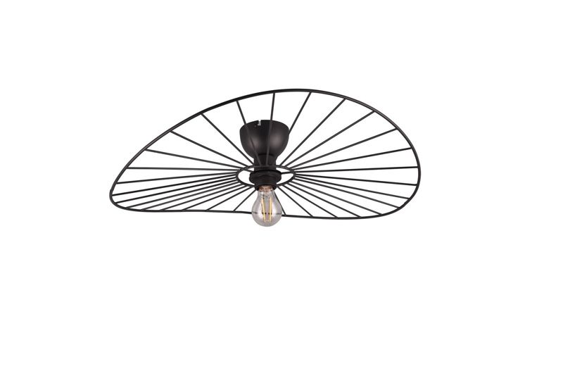 Lampa sufitowa wisząca RL Chapeau 4098 czarna kapelusz 1xE27 x 40W 1 szt.