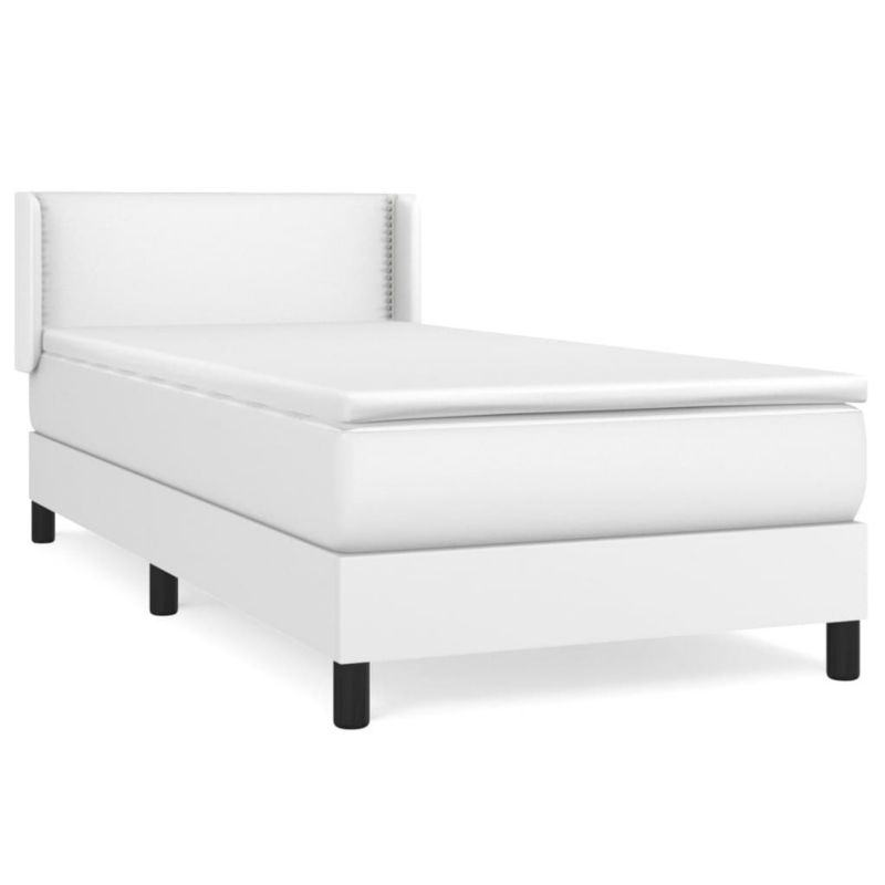 Łóżko kontynentalne WaszeMeble 80x200 cm białe WM-3130686 1 szt.
