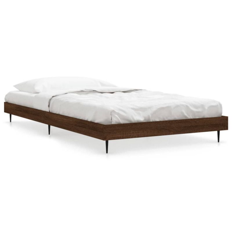 Łóżko metalowe WaszeMeble 100x200 cm brązowy WM-832268 1 szt.