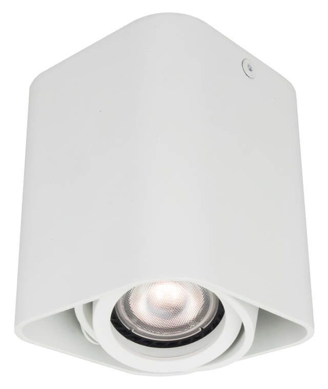 Spot sufitowy Light Prestige Merano biały 1 x GU10 x 50W IP20 wym: 10,5 x 9 x 9 cm - 1 szt.