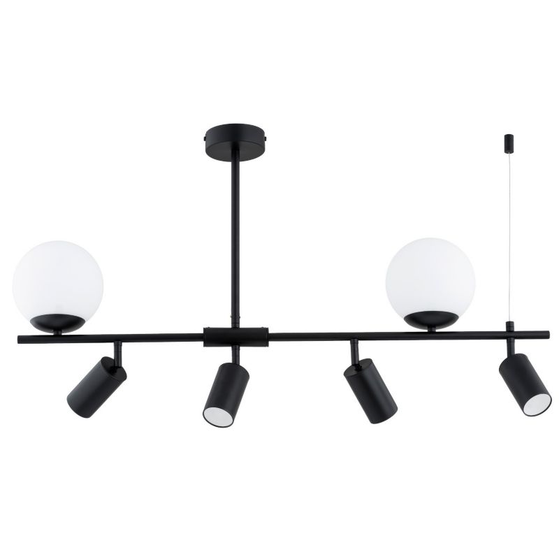 Lampa wisząca Alfa Neska 3414 czarno-biała nad stół 6xE14 / GU10 x 15W 1 szt.