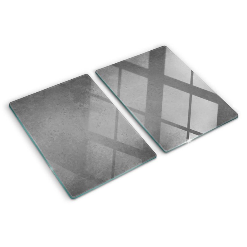 Deska szklana Tulup 2x40x52 cm Surowy Beton 1 szt.