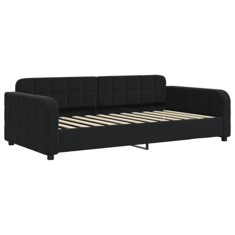 Łóżko dzienne WaszeMeble 90x200 cm czarna WM-354062 1 szt.