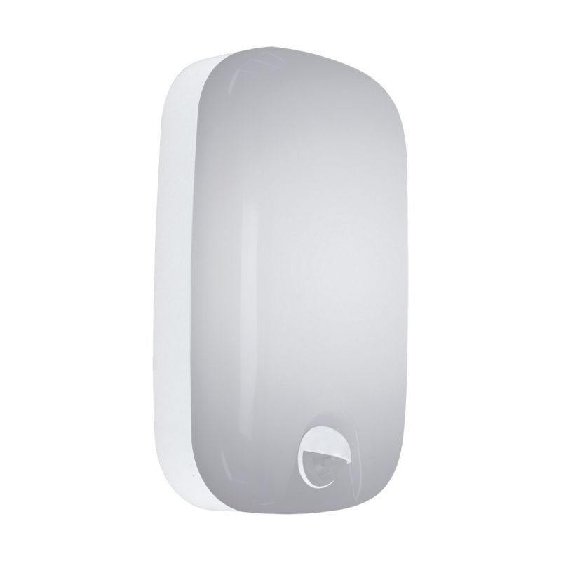 Lampa sufitowa zewnętrzna Struhm Abel biała LED 15W 3000K-6500K 1280lm z czujnikiem IP54 wym: 19,5 x 12 x 4,9 cm - 1 szt.