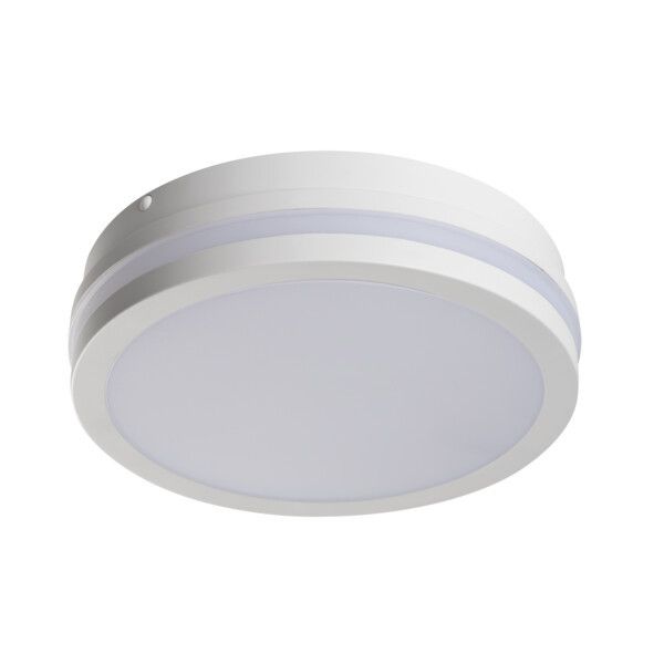 Plafon sufitowy lampa Kanlux Beno biały LED 18W 3000K-4000K 2080lm łazienkowy IP65 wym: 5,7 x 22 x 22 cm - 1 szt.