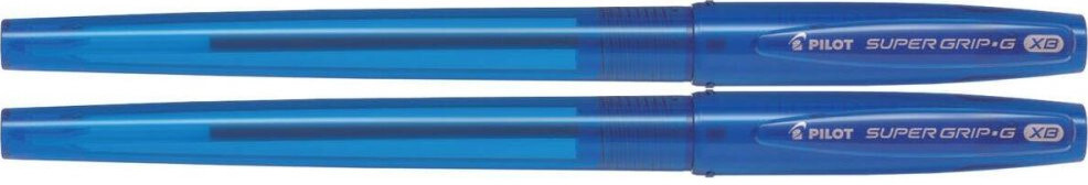 2x Długopis Pilot, Super Grip G, 1.6mm, niebieski