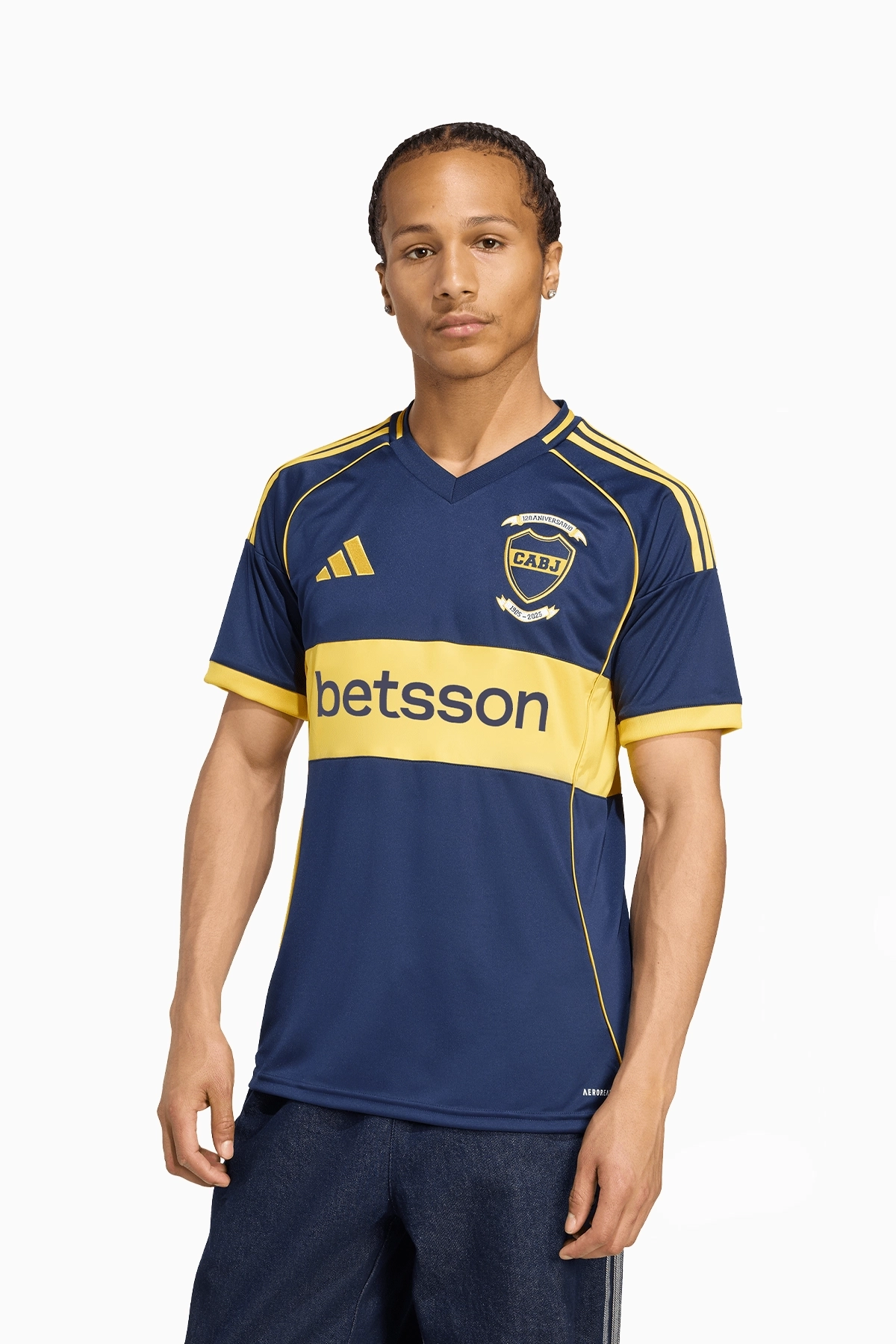 Koszulka adidas Boca Juniors 25/26 Domowa Replica - Granatowy