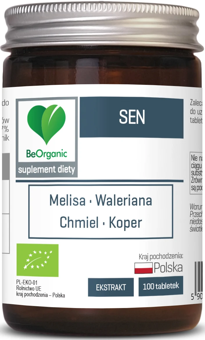 Sen BIO 450mg 100tabl. BeOrganic