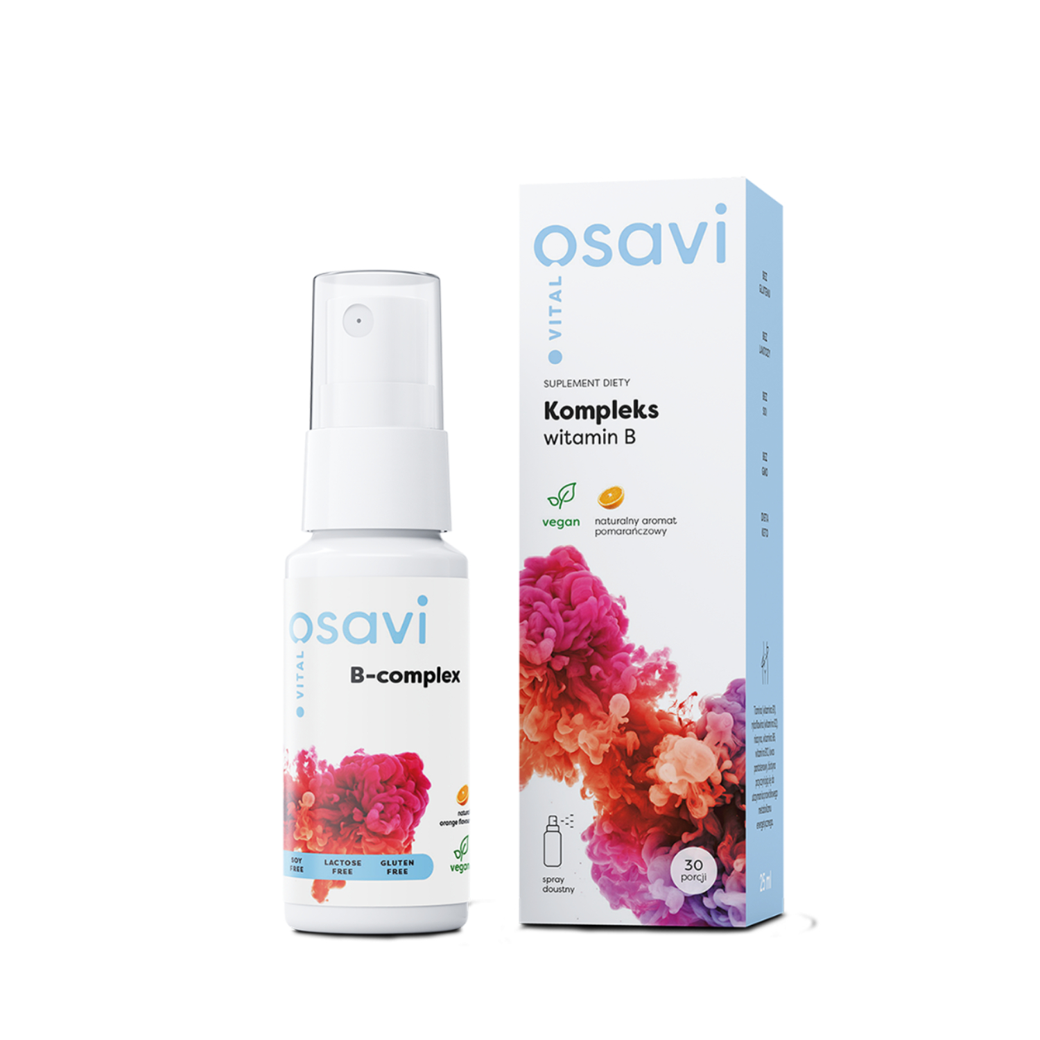 Osavi b - kompleks, smak pomarańczowy, 25 ml