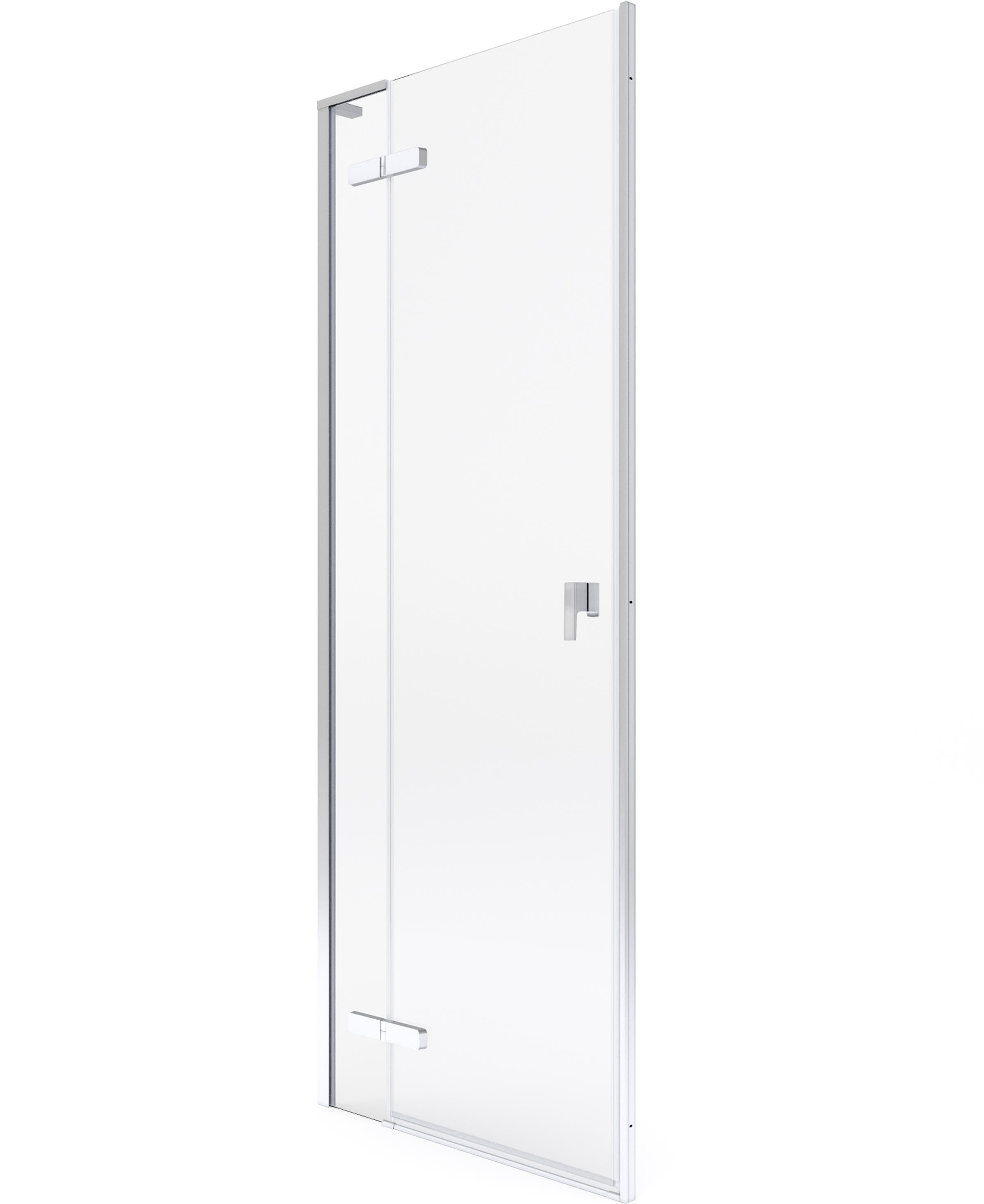 Roca Metropolis-N drzwi prysznicowe 90 cm uchylne chrom połysk/szkło przezroczyste AMP0809012M