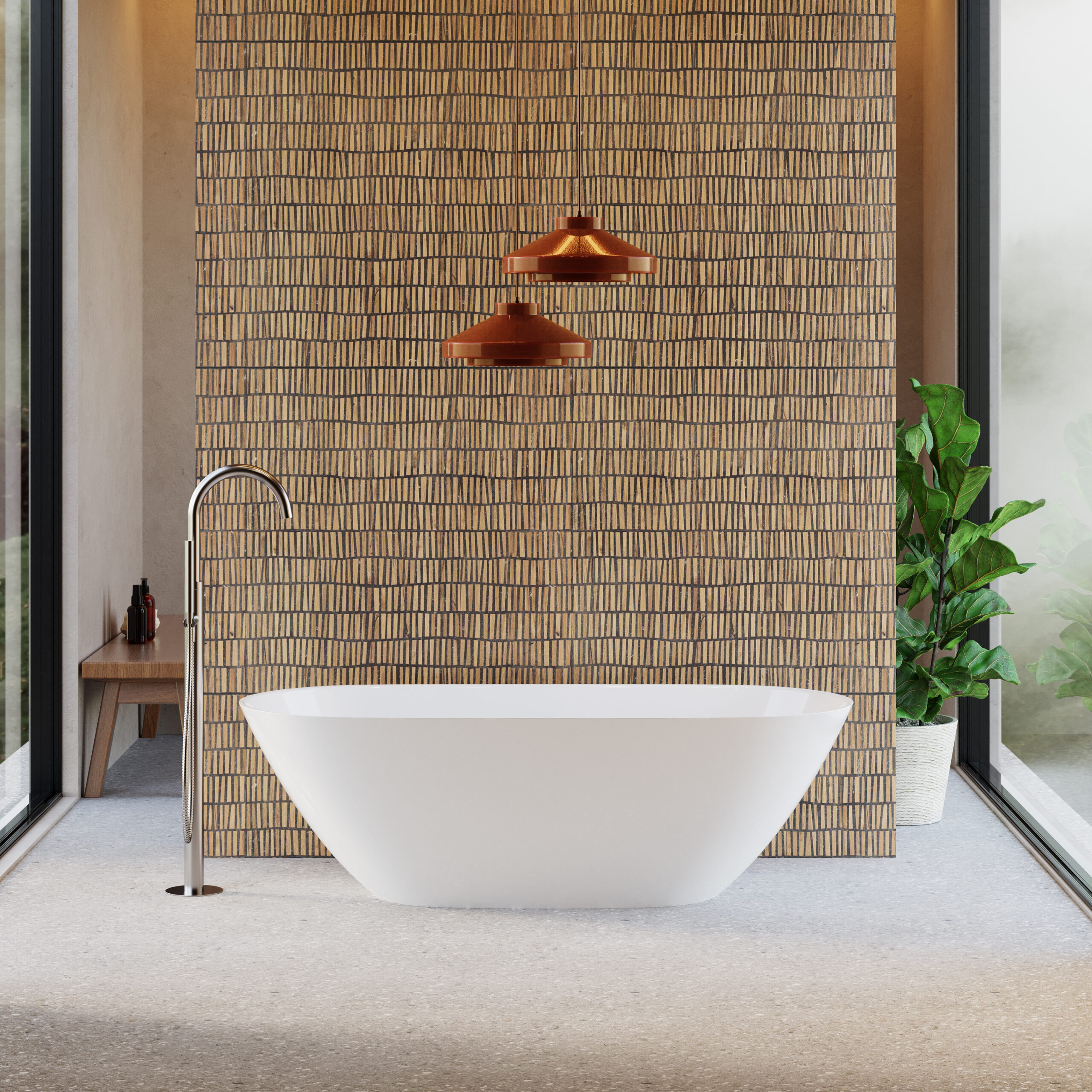 Lavaberg Gunnar wanna wolnostojąca 160x70 cm owalna biała 663133161003 - Wysyłka w 24h