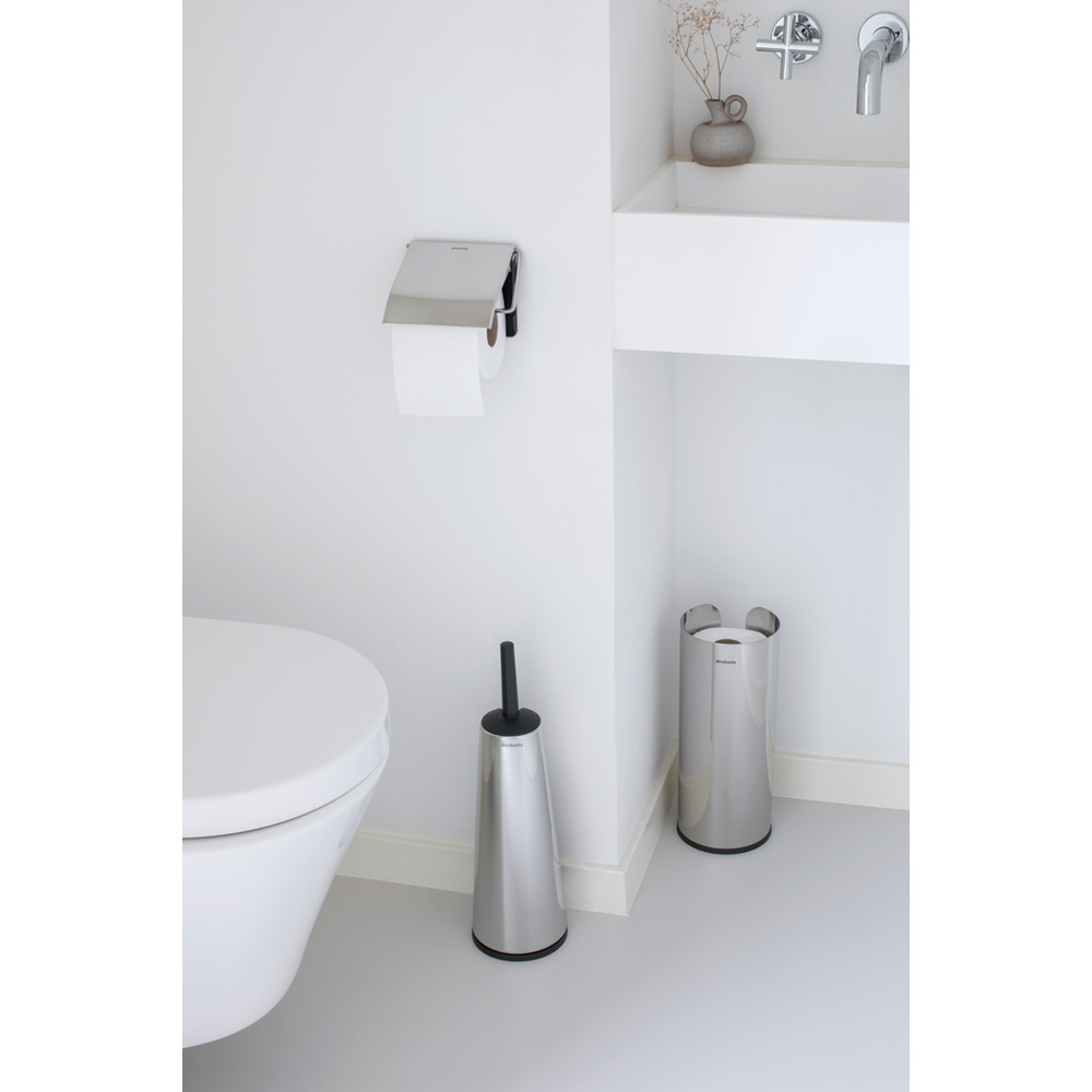 Brabantia ReNew szczotka toaletowa stojąca chrom 414640