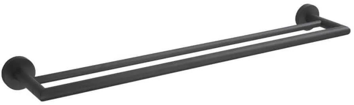 Stella Classic drążek na ręcznik 60 cm prosty czarny mat 07.120-B - Wysyłka w 24h