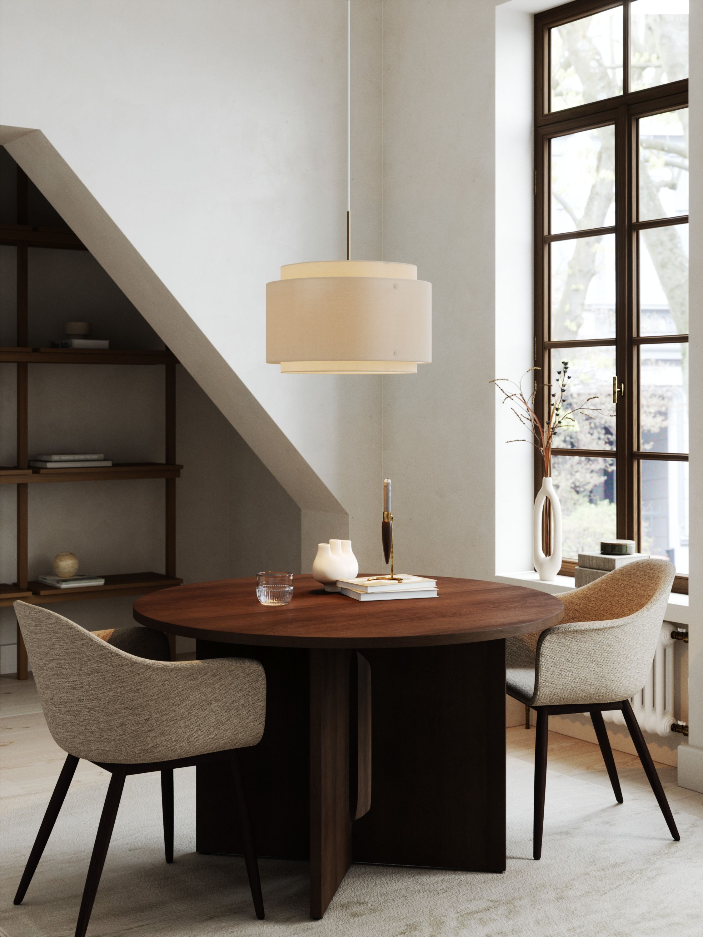 Nordlux DFTP Takai lampa wisząca 1x25W beżowa 2320403018