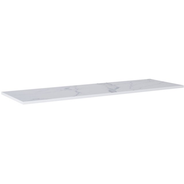 ELITA Blat do szafki LOOK marmur calacatta 160x46x2 white matt 167405
