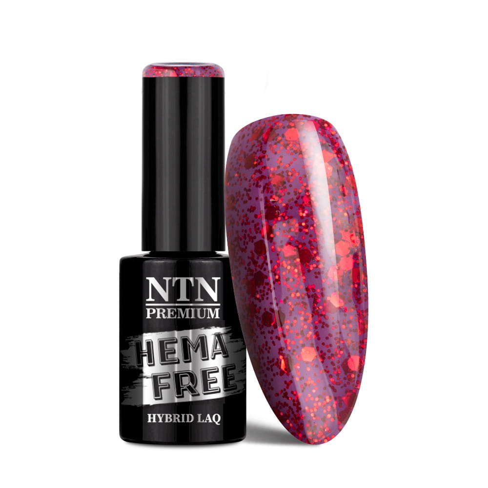 Lakier hybrydowy NTN Premium Passion for Love Collection HEMA/Di-HEMA Free 5 g Nr 206