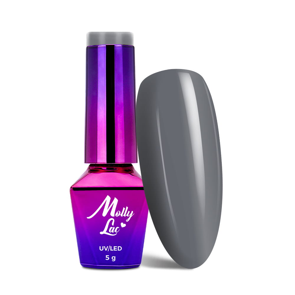 Lakier hybrydowy LED/UV Gel Polish MollyLac Pure Nature Nr 100 Silence 5 g