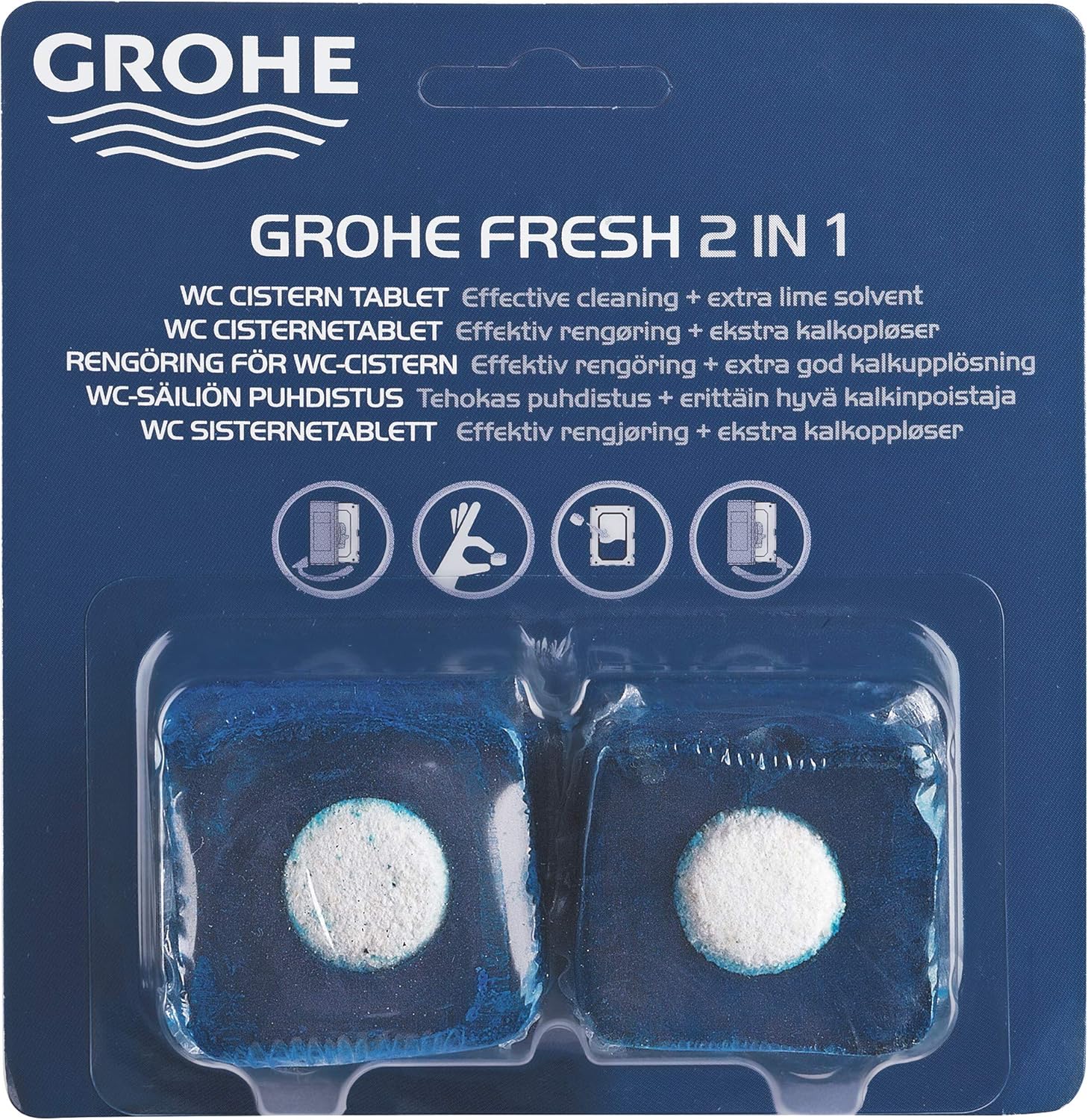 Darmowa Dostawa - Kostki higieniczne Grohe 38882000