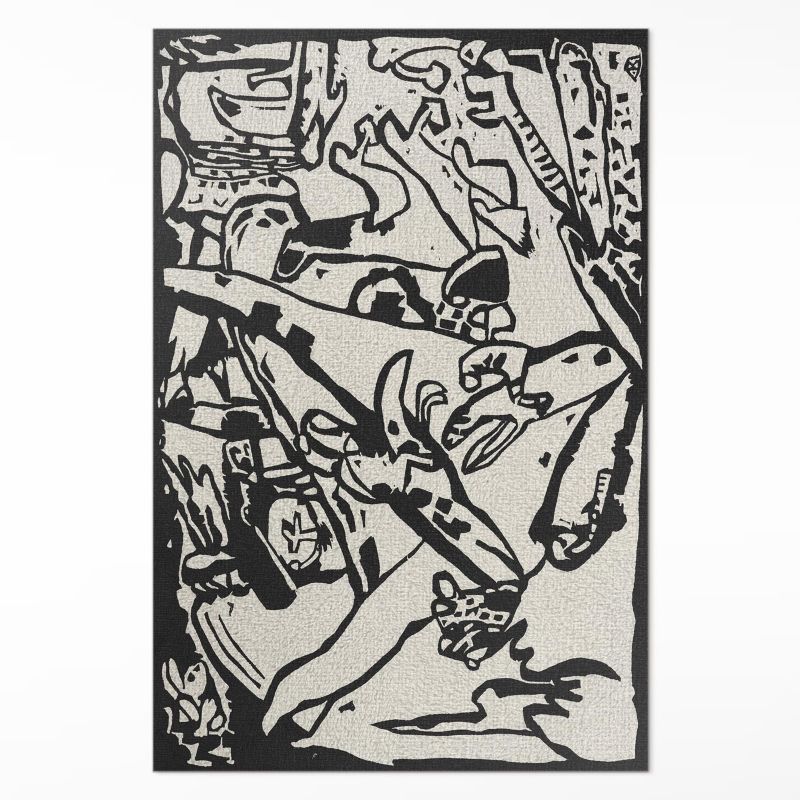 Dywan Wewnętrzny Dekoracyjny Wallfluent 100x150 cm Kompozycja artysty 1 szt.