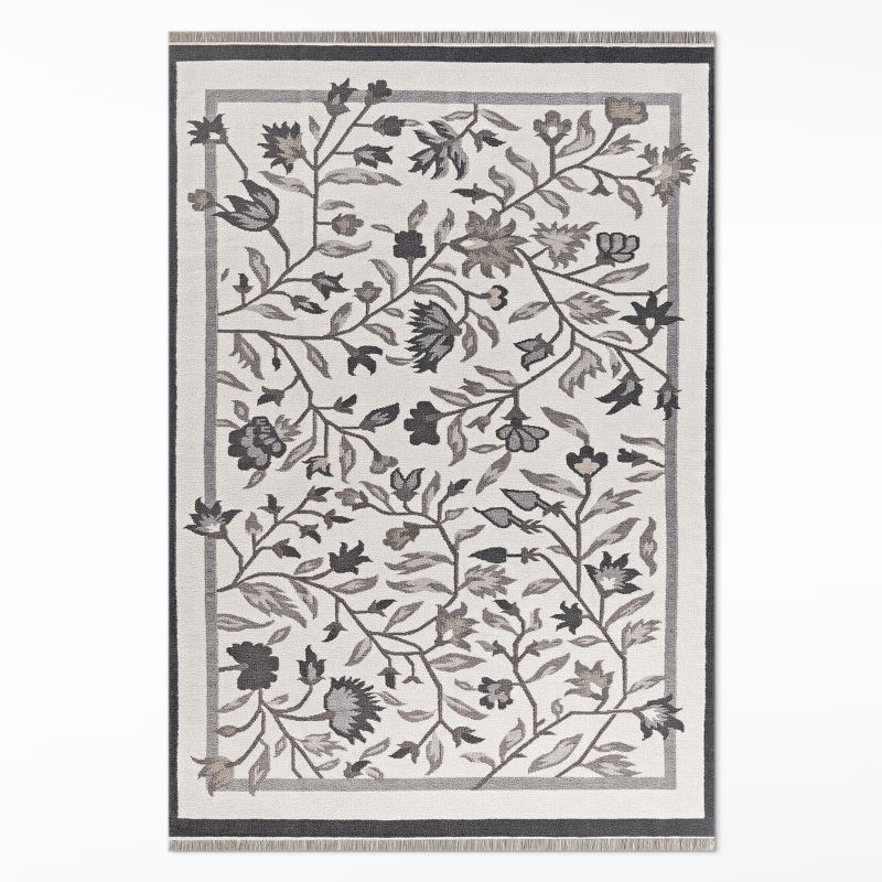 Dywan Wewnętrzny Dekoracyjny Wallfluent 90x60 cm Minimalistyczne rośliny 1 szt.