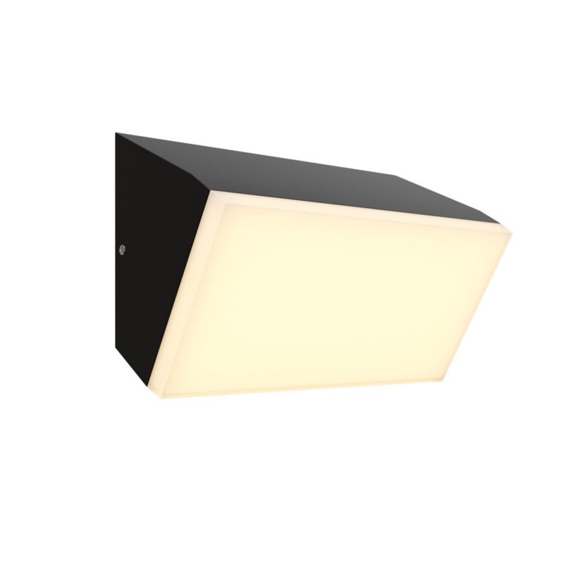 Kinkiet ścienny zewnętrzny Maytoni Brick grafitowy LED 10W 3000K 1100lm IP54 wym: 9 x 18 x 9 cm aluminium - 1 szt.