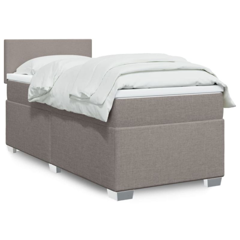 Łóżko kontynentalne WaszeMeble 100x200 cm Brązowe WM-3285796 1 szt.