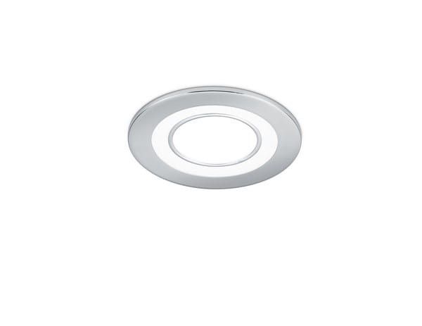 Oprawa sufitowa wpuszczana Trio Core chromowana biała LED 5W 3000K 450 lm IP20 wym: 8,2 x 8,2 cm okrągła - 1 szt.