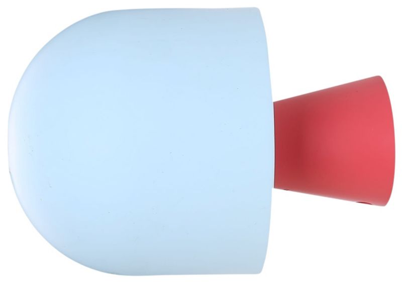 Kinkiet ścienny Candellux Visby czerwono-biały 1 x G9 x 40W IP20 wym: 12 x 16,5 x 16,5 cm - 1 szt.