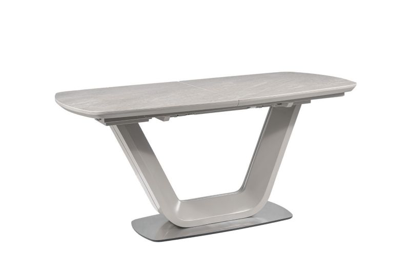 Stół Signal ARMANI CERAMIC 160(220)x90 szary mat rozkładany 1 szt