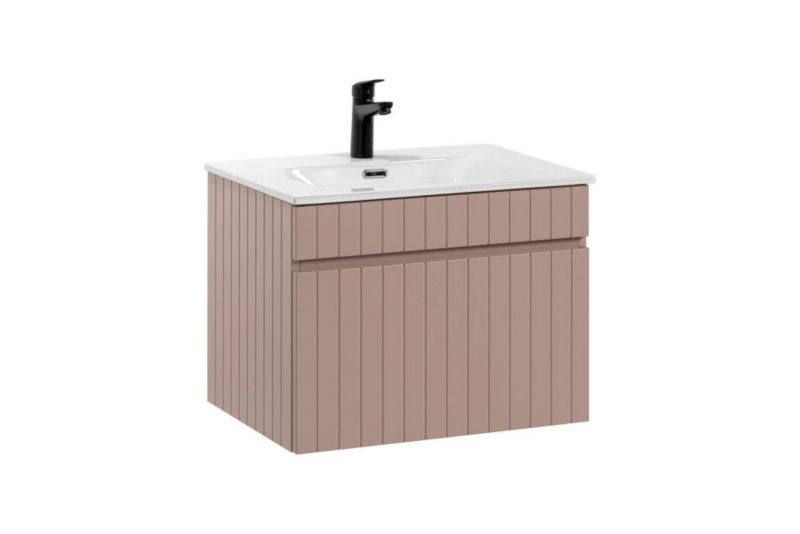 Szafka pod umywalkę COMAD ICONIC ROSE 82 60cm różowa 1 szt.