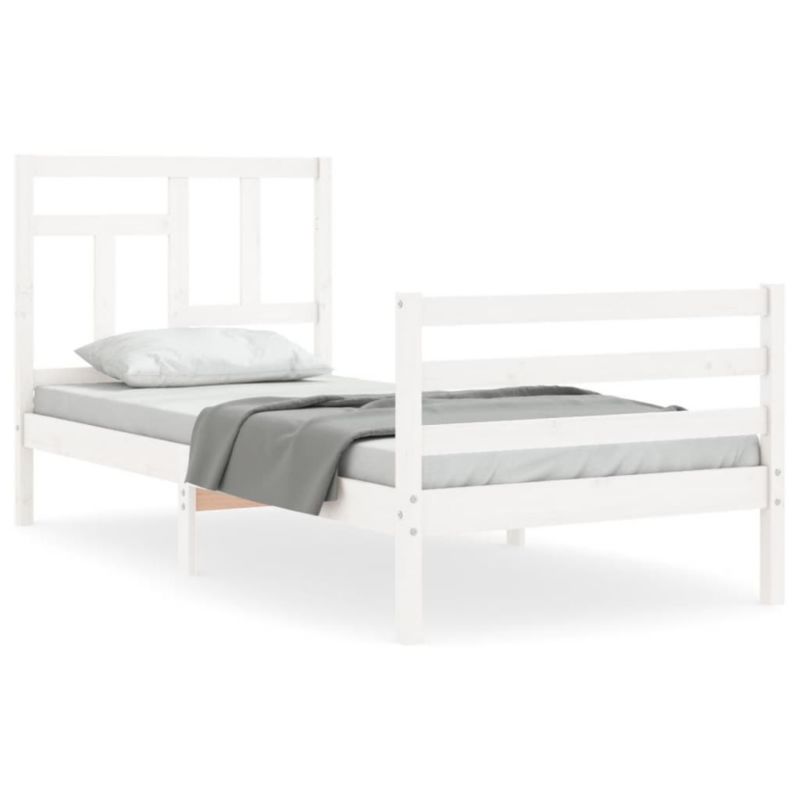Łóżko drewniane WaszeMeble biała WM-3194927 1 szt.