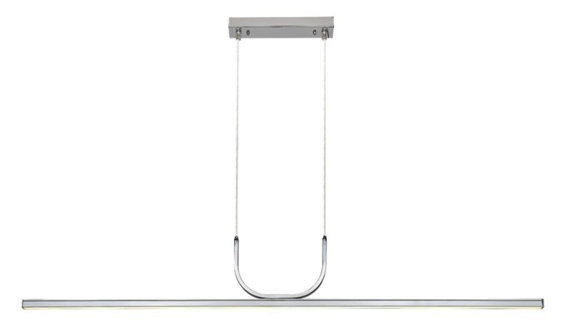 Żyrandol Rabalux Elia 1299 chromowany biały nad stół wbudowany LED 25W 1 szt.