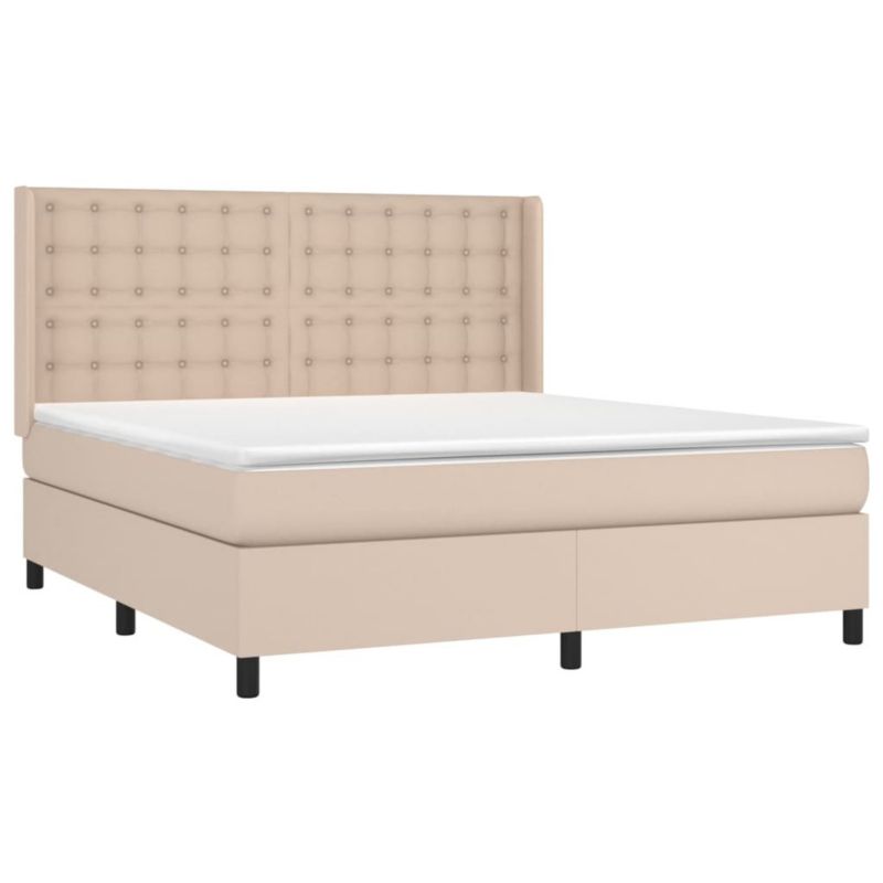 Łóżko kontynentalne WaszeMeble 180x200 Brązowe WM-3139402 1 szt.