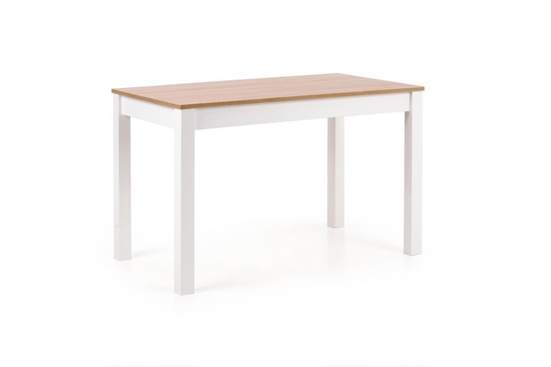 Stół Halmar KSAWERY 120x68 dąb sonoma/biały 1 szt