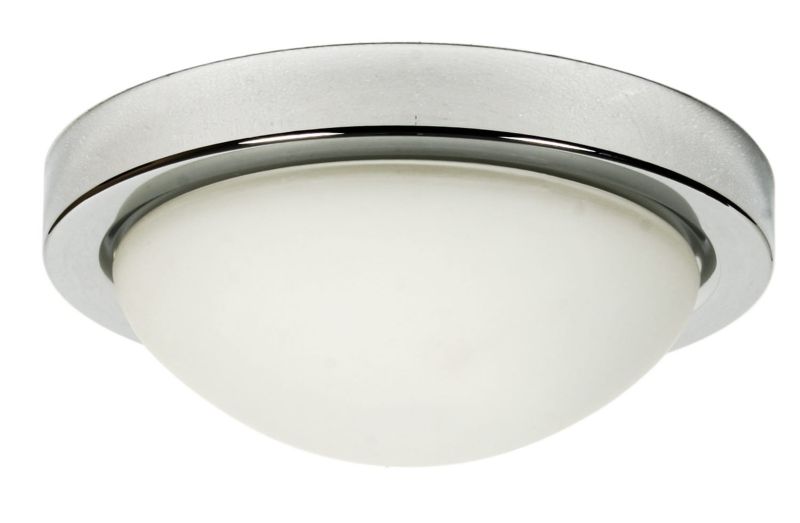 Plafon sufitowy lampa Candellux Roda satyna nikiel-biały 1 x E27 x 40W IP20 wym: 11 x 28 x 28 cm - 1 szt.