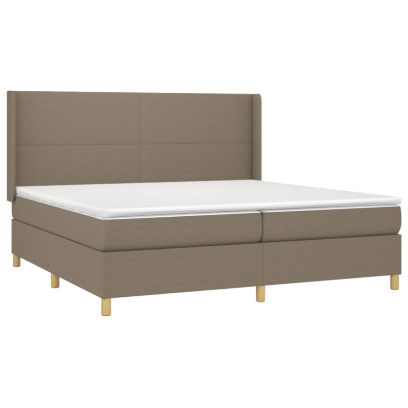 Łóżko kontynentalne WaszeMeble 200x200 Brązowe WM-3138745 1 szt.