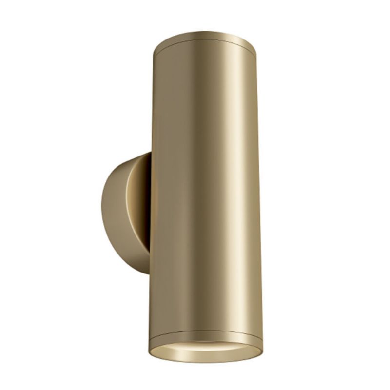 Kinkiet ścienny Maytoni Focus S złoty 2 x GU10 x 10W IP20 wym: 15 x 5,2 x 5,2 cm - 1 szt.