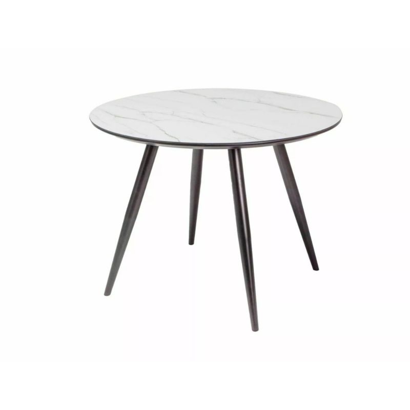 Stół Signal IDEAL 100x100 marmur/czarny 1 szt