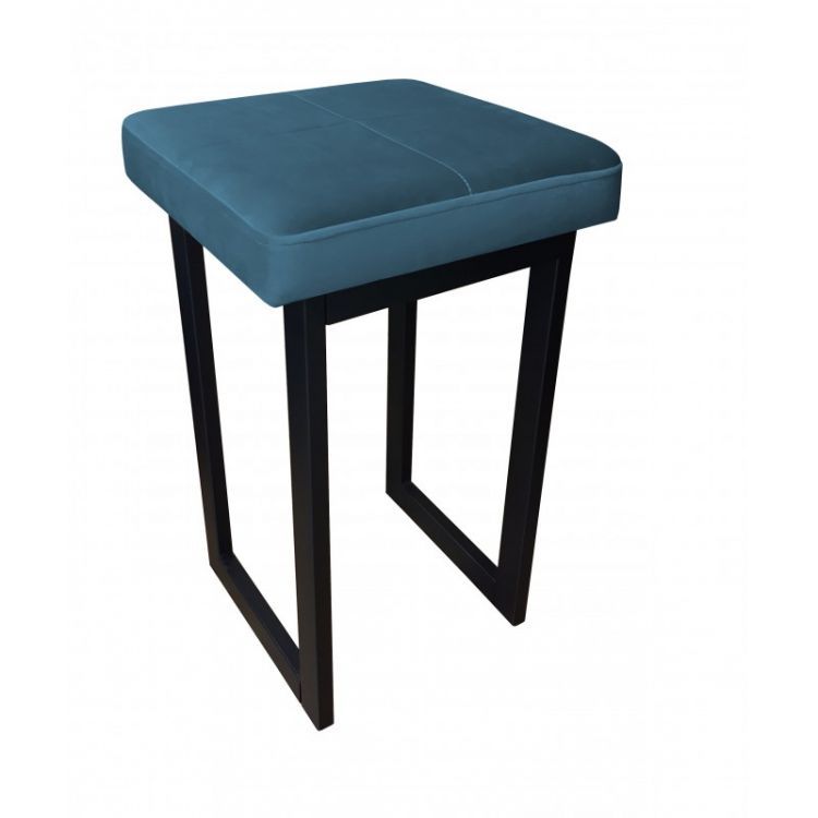 Taboret MAESTRO MG VELVET ciemno niebieski ATOS 1 szt.