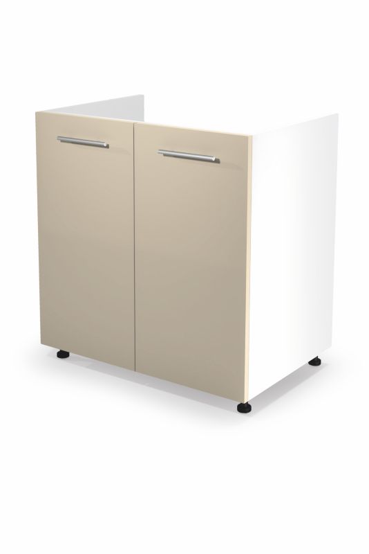 Szafka pod zlew 80 VENTO DK-80/82 beżowy połysk HALMAR 1 szt.