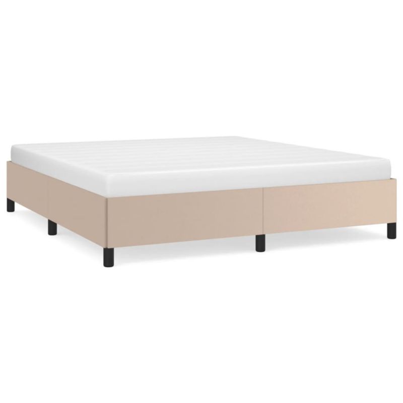Łóżko tapicerowane WaszeMeble 160x200 cm brązowe WM-347262 1 szt.