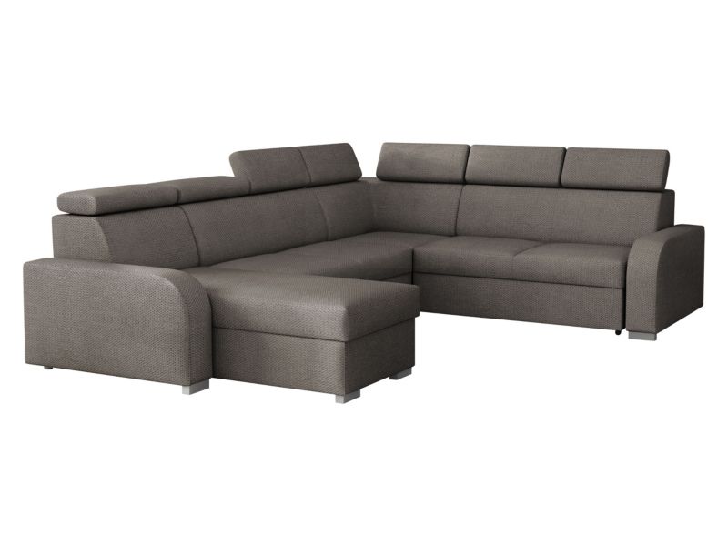 Narożnik MIRJAN 24 Oslo 2rR2pLC taupe welur 1 szt.