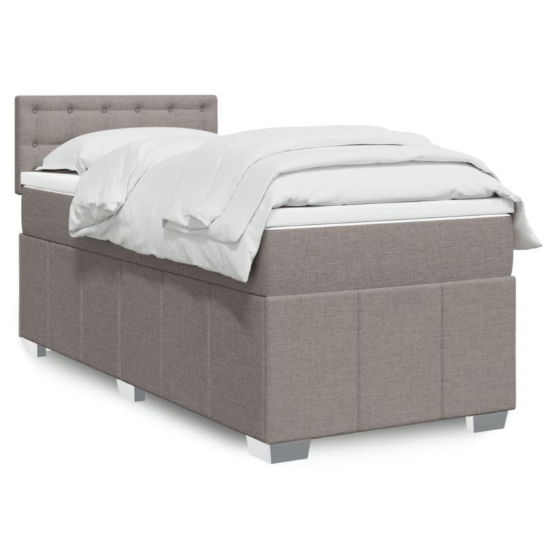 Łóżko kontynentalne WaszeMeble 90x200 cm Brązowe WM-3286969 1 szt.