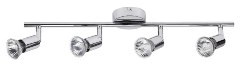 Spot Rabalux Norton chromowany 4 x GU10 x 50W IP20 wym: 13 x 50 x 8 cm - 1 szt.