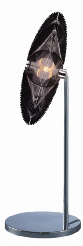 Lampa stołowa Candellux Spider chromowana czarna 1 x E14 x 40W IP20 wym: 60 x 30 x 15 cm metal - 1 szt.